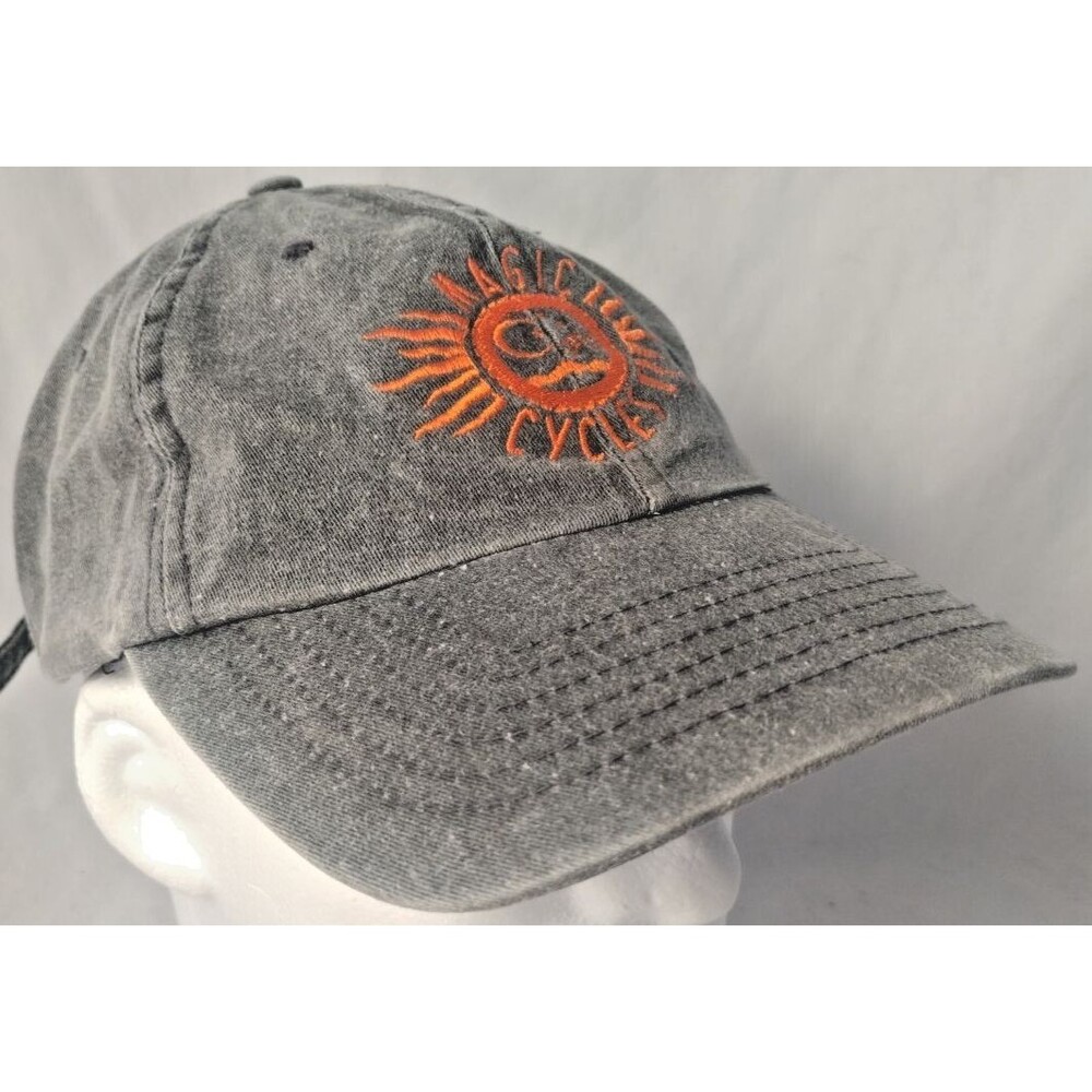Magic Cycles Boone, NC Moon/Sunburst Adjustable Strapback Hat/Cap-NICE!